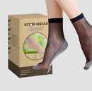 10 Pares Meias Winter Confort