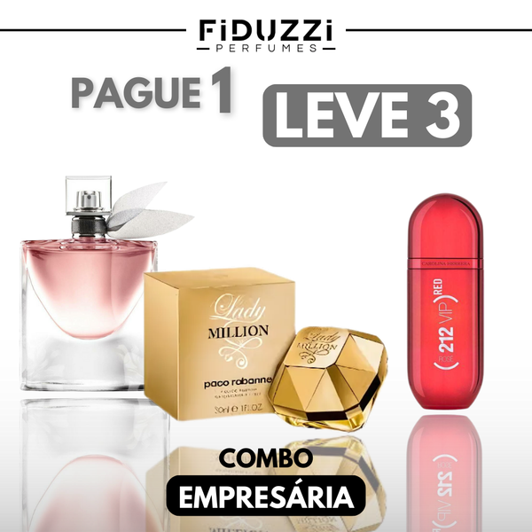 Combo Empresária - Lacôme La Vie Est Belle - Lady Million | PAGUE 1 LEVE 3