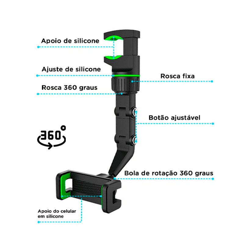 Suporte para celular Multifuncional