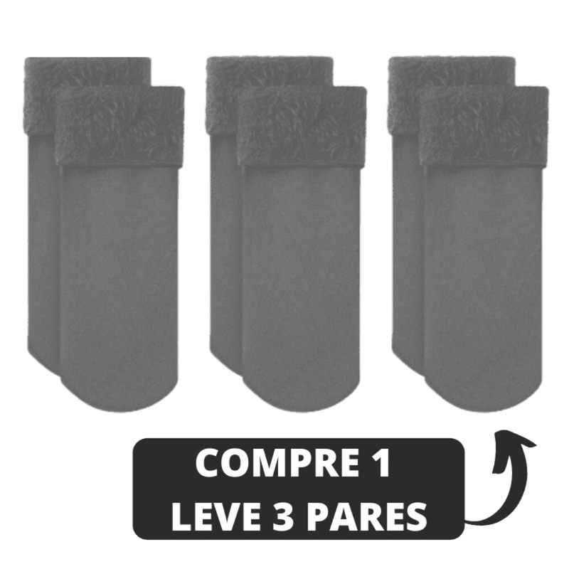 Meia Térmica Aveludada