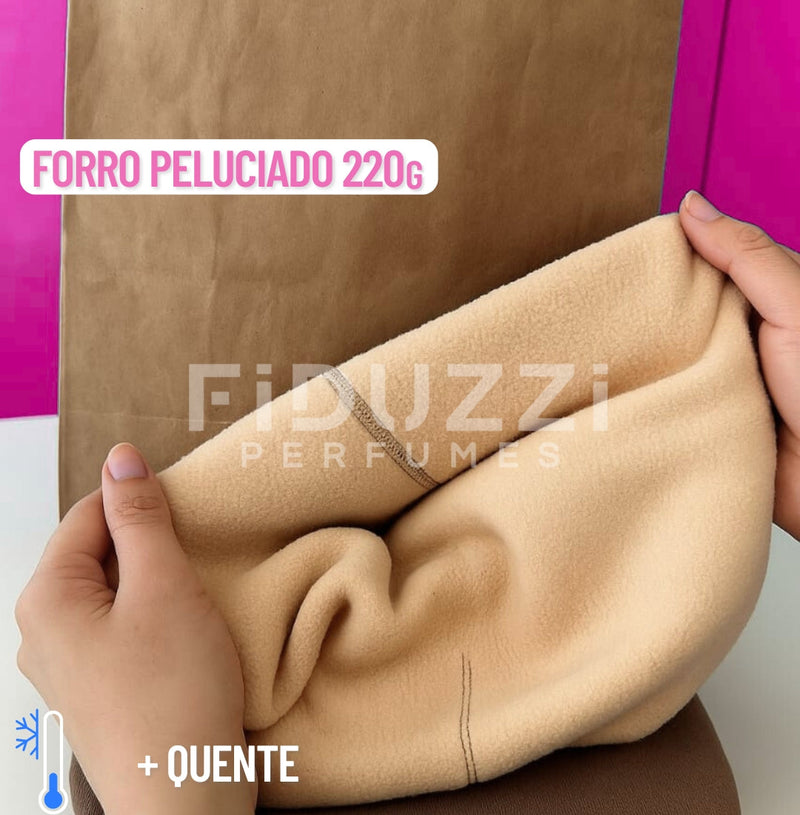 KIT MEIA CALÇA FORRADA TRANSLÚCIDA (COMPRE 1 LEVE 2)