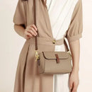 Bolsa Feminina de Couro Macio e Transversal Lídia