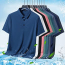 Camisa Polo Masculina Premium em Seda