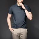 Camisa Polo Masculina Premium em Seda