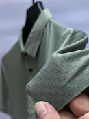 Camisa Polo Masculina em Nylon