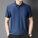 Camisa Polo Masculina em Nylon