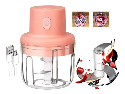 Mini Processador De Alimentos