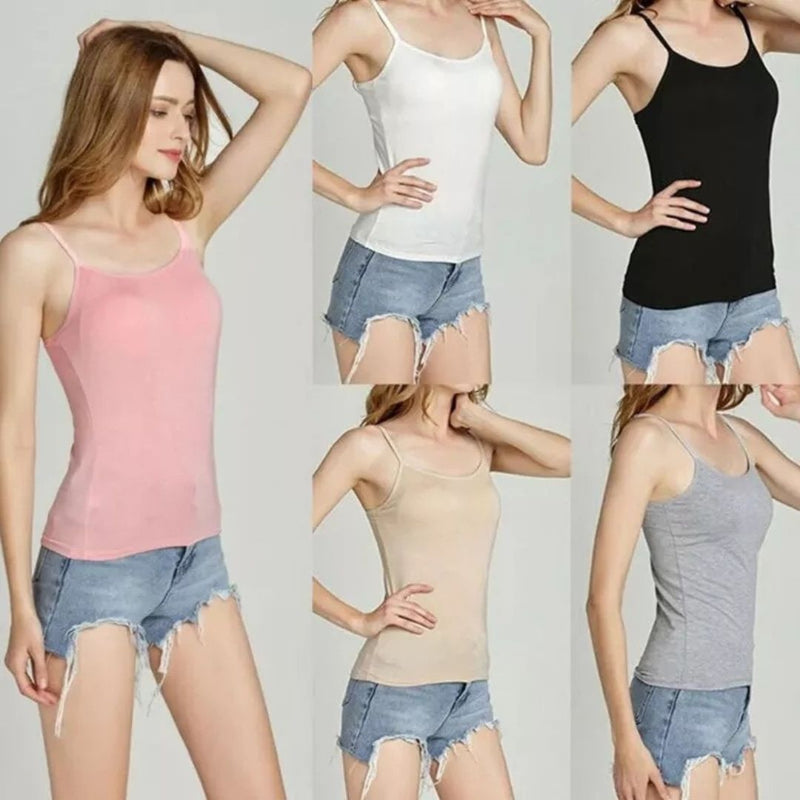 Camiseta Com Sutiã Embutido