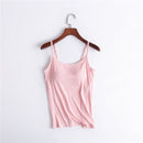 Camiseta Com Sutiã Embutido