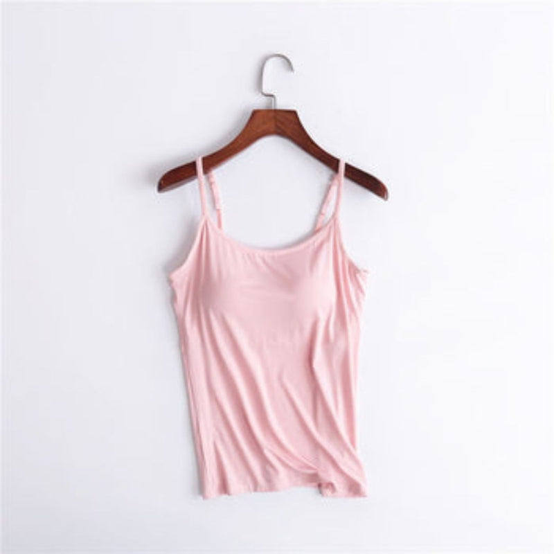 Camiseta Com Sutiã Embutido