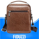 Bolsa Transversal de Couro Masculina