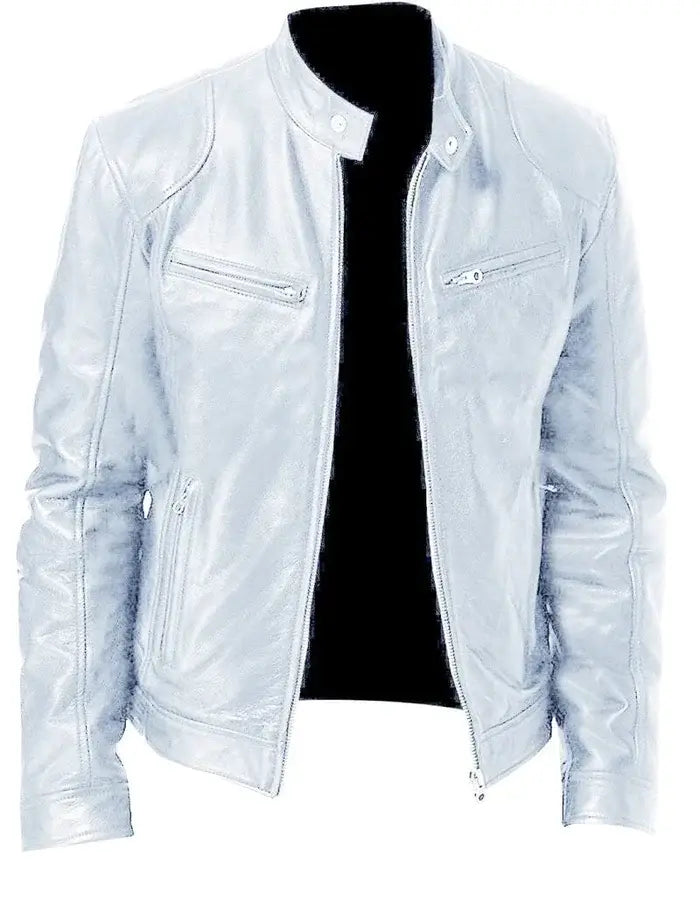 Jaqueta de Couro Masculina