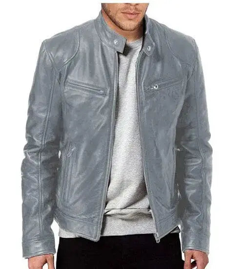 Jaqueta de Couro Masculina
