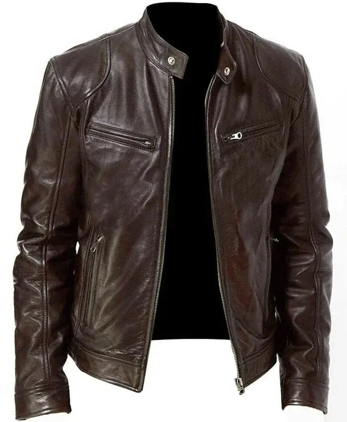 Jaqueta de Couro Masculina
