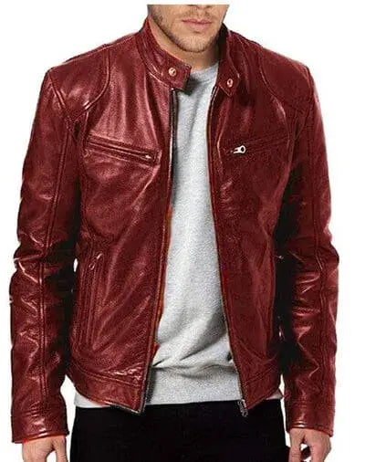 Jaqueta de Couro Masculina