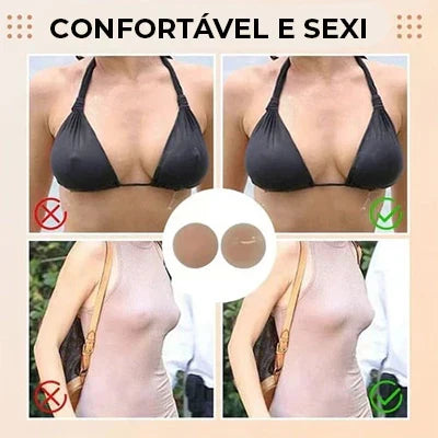 Protetor de Seio sem Costura Moldável