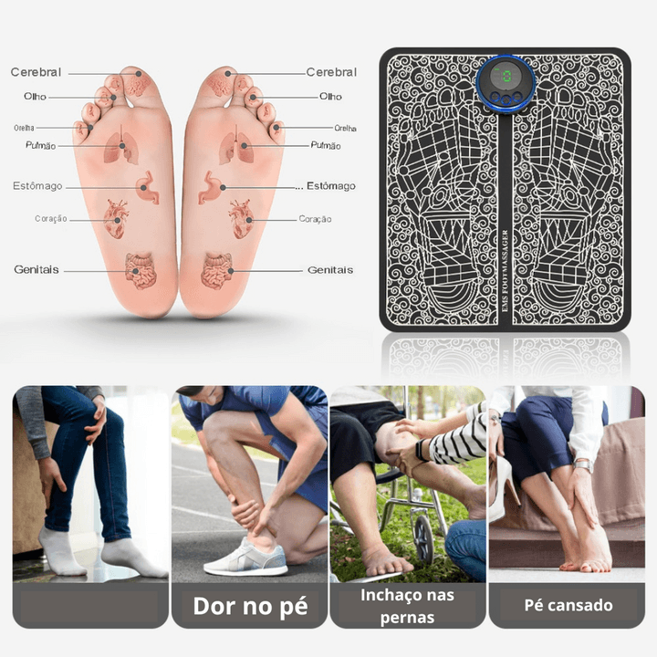Massageador Elétrico para Pés