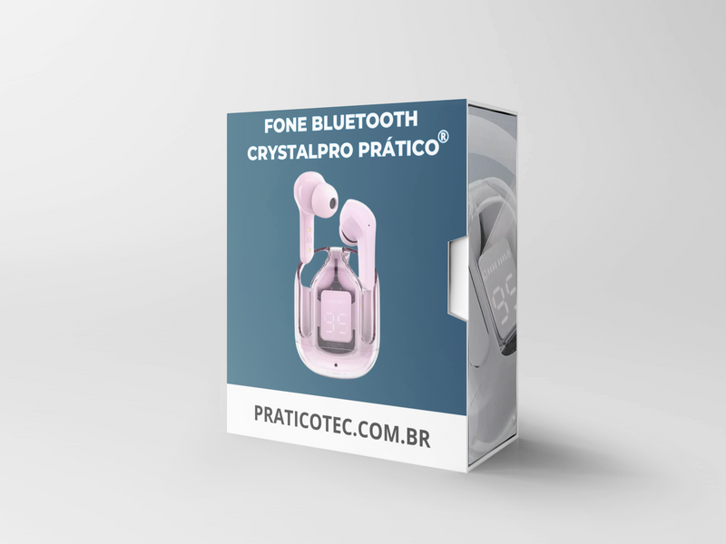 Fone de Ouvido Bluetooth com Display Digital